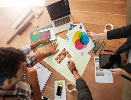 Picture of blog: The Role of Graphic Design in Branding and Marketing 
